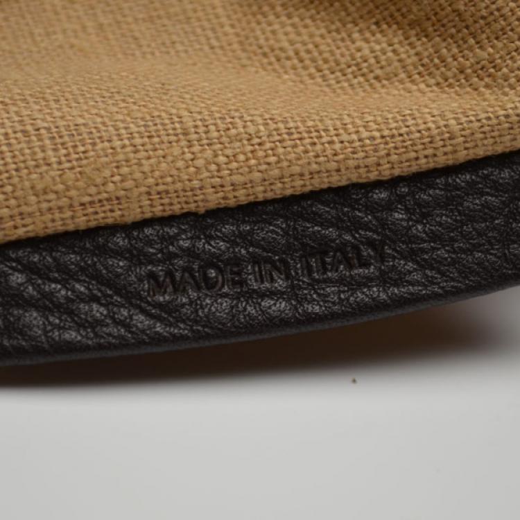 Pre Owned Fendi Zucca Canvas Vertical Shopper Tote