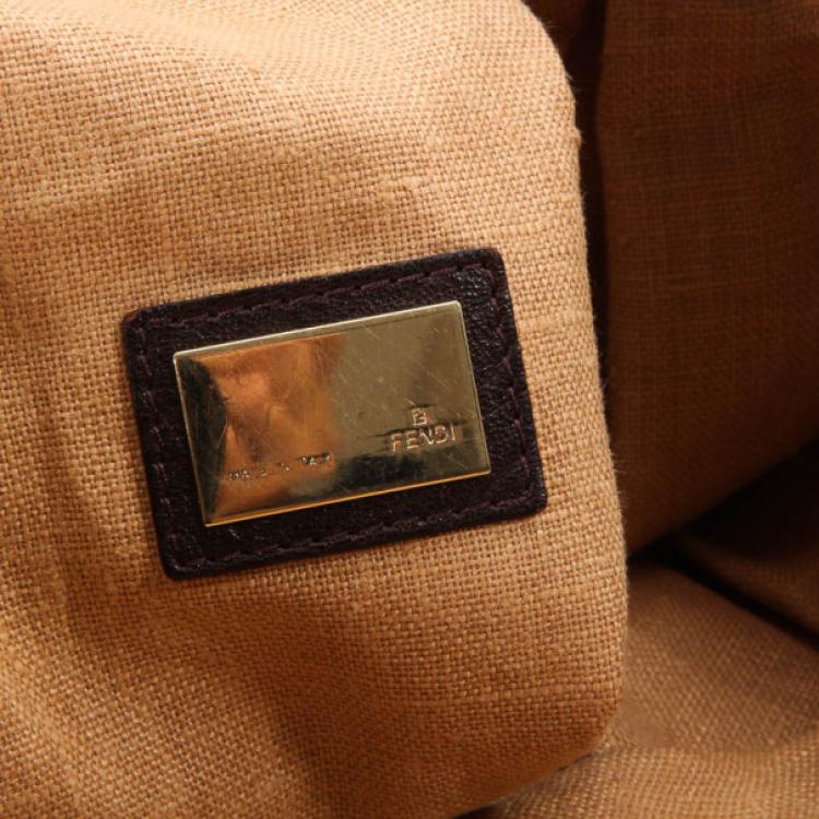 مملوكة مسبقًا Fendi Zucca Turtle Spy Bag