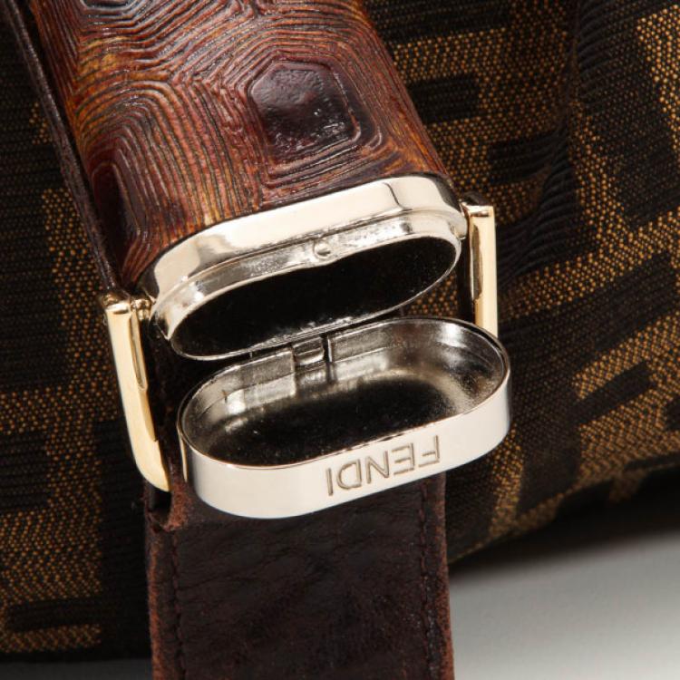 مملوكة مسبقًا Fendi Zucca Turtle Spy Bag