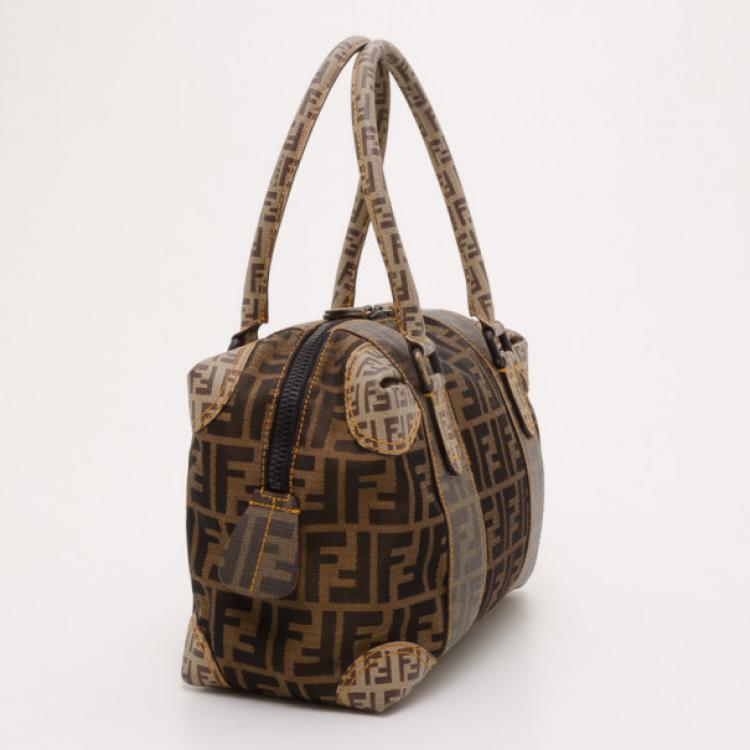 مملوكة مسبقًا Fendi Multi Zucca Boston Bag