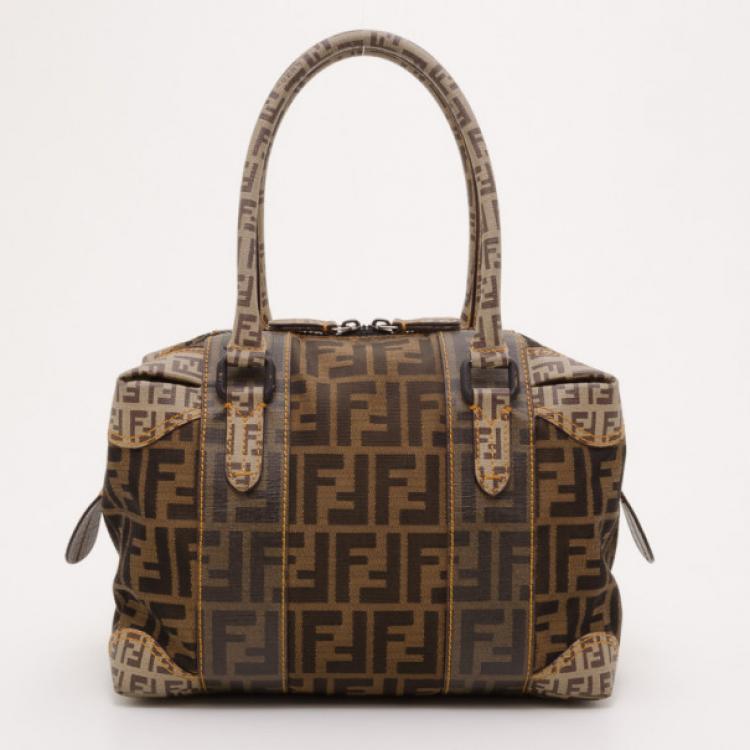 مملوكة مسبقًا Fendi Multi Zucca Boston Bag