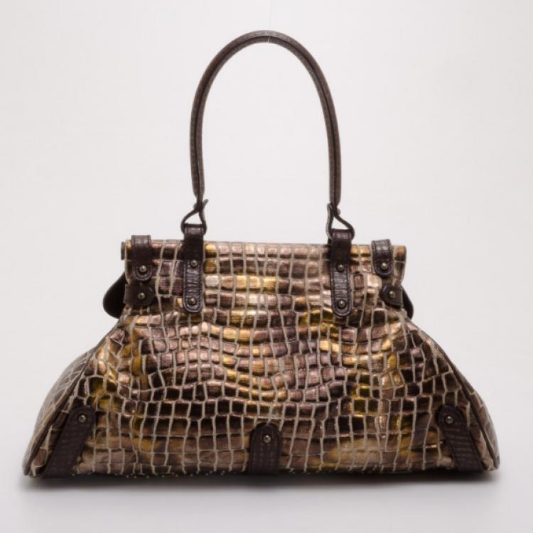 مملوكة مسبقًا Fendi Metallic Magic Bag