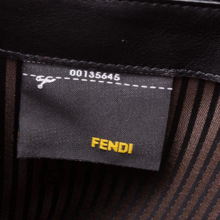 Pre Owned Fendi Tri Color Chameleon Clutch