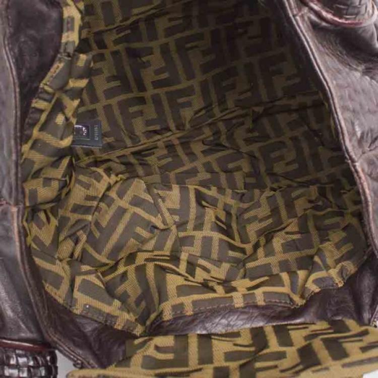 Pre Owned Fendi Limited Edition Large Sequin Spy Bag