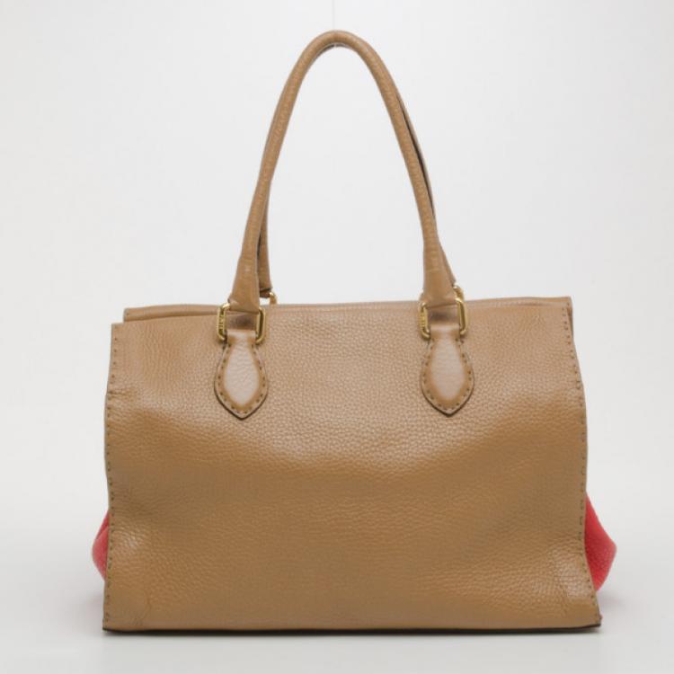 Pre Owned Fendi Selleria Firenze Frame Bag