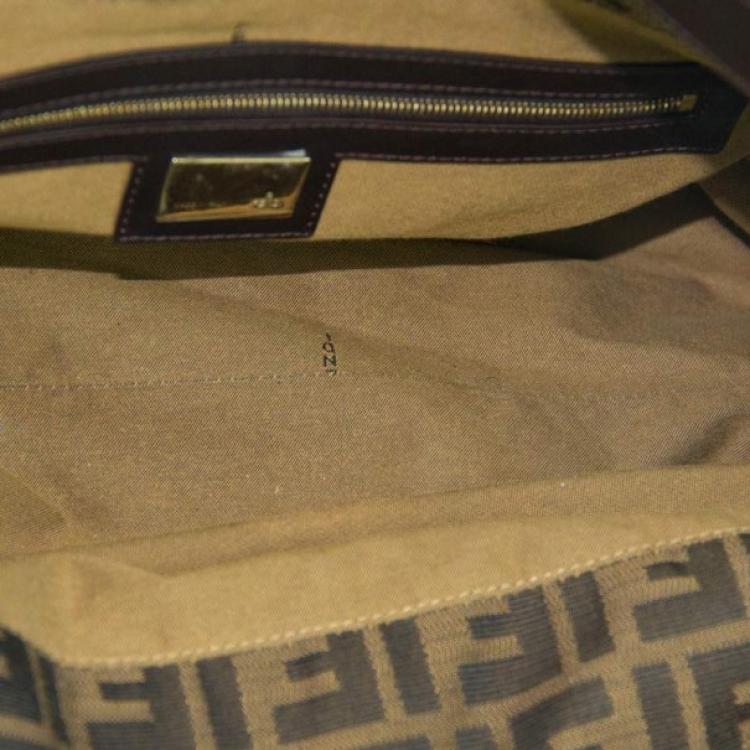 Pre Owned Fendi Chef Zucca - Giant Tote