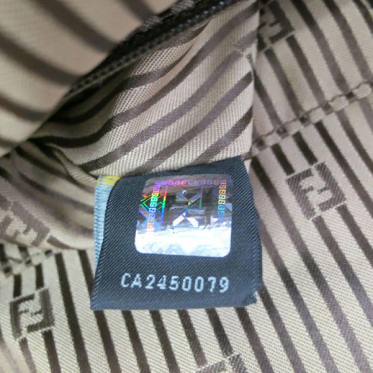Pre Owned Fendi Tri-Color Leather Chameleon Boston Bag
