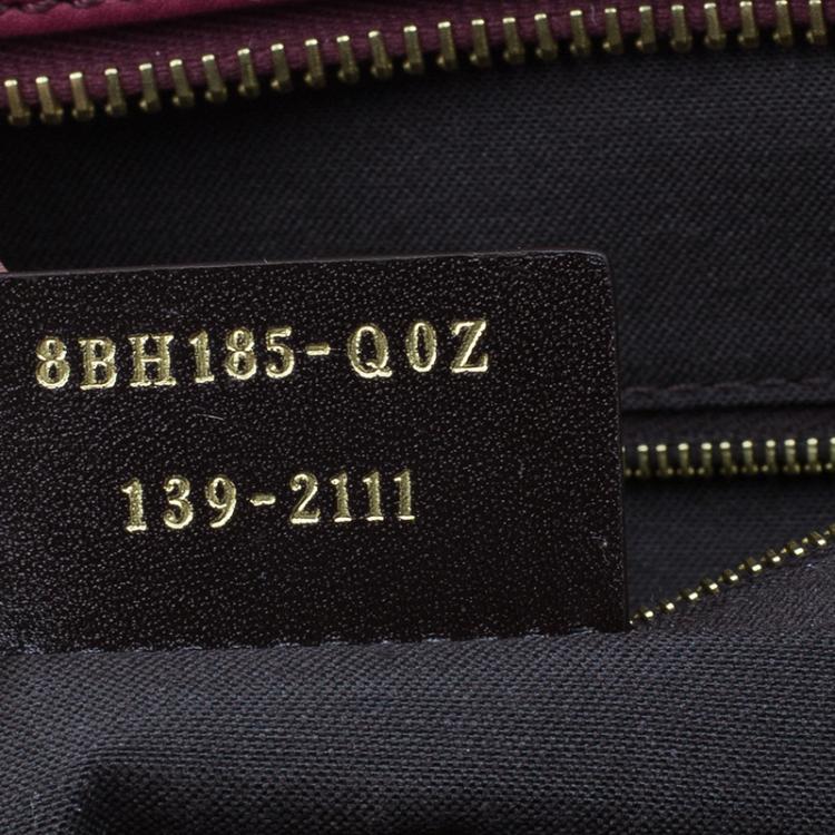 Pre Owned Fendi Tobacco Canvas Pequin Stripe Roll Tote