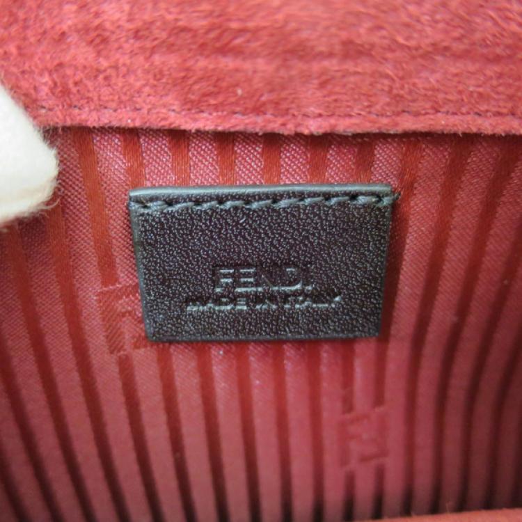 Pre Owned Fendi Multiclolor Envelope Clutch