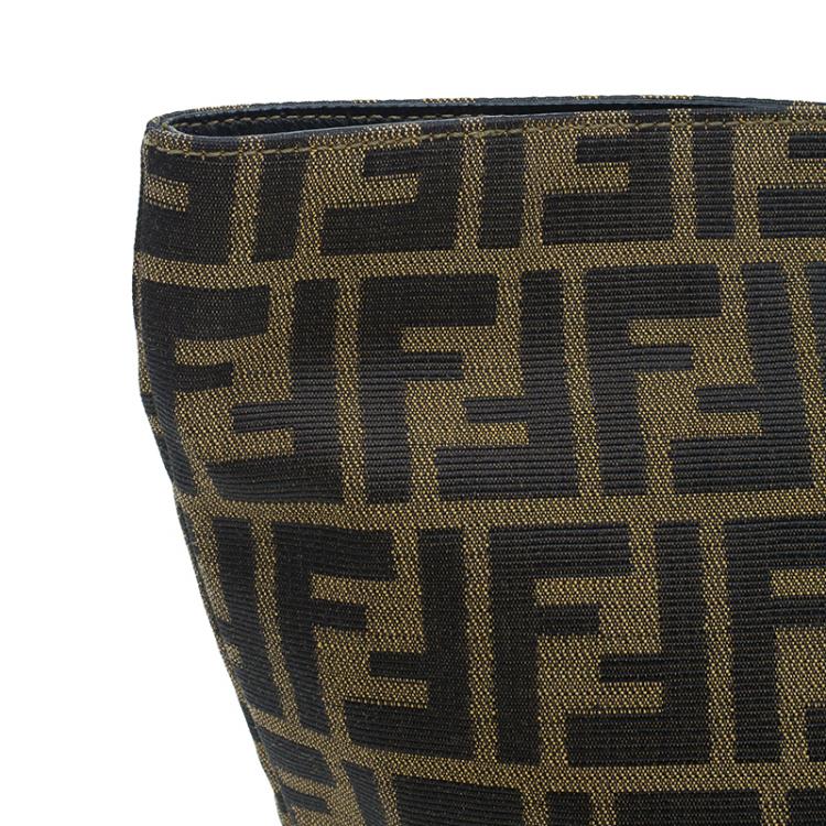 مملوكة مسبقًا Fendi Brown Zucca Cabas Tote Bag