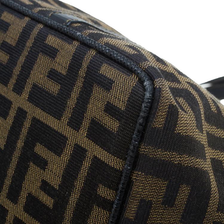 مملوكة مسبقًا Fendi Brown Zucca Cabas Tote Bag
