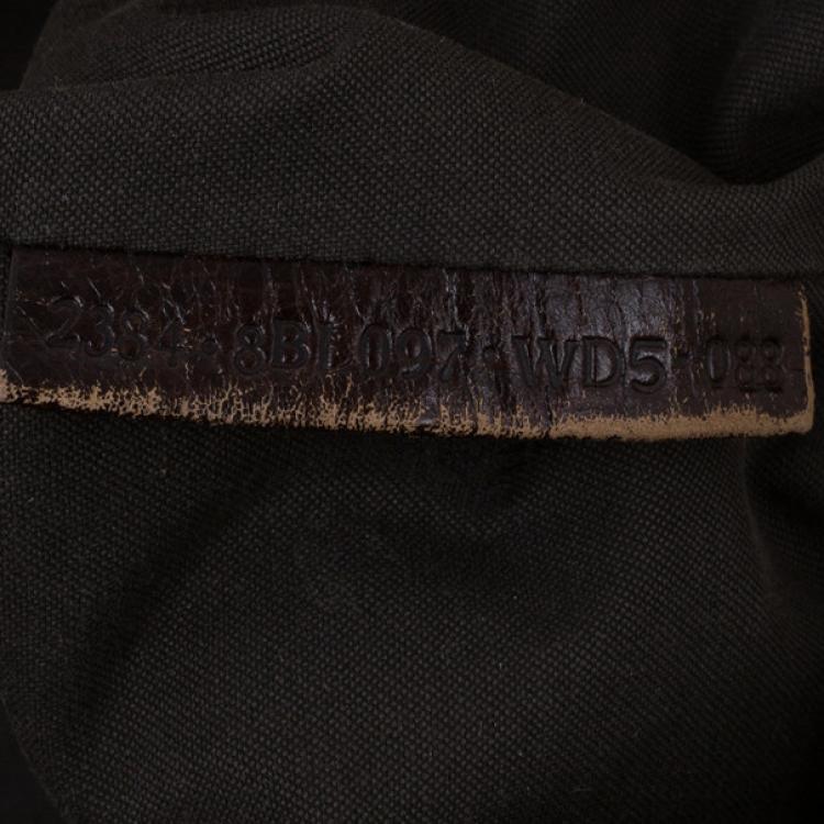 Pre Owned Fendi Gold Coated Canvas and Nylon Large B. Mix Tote