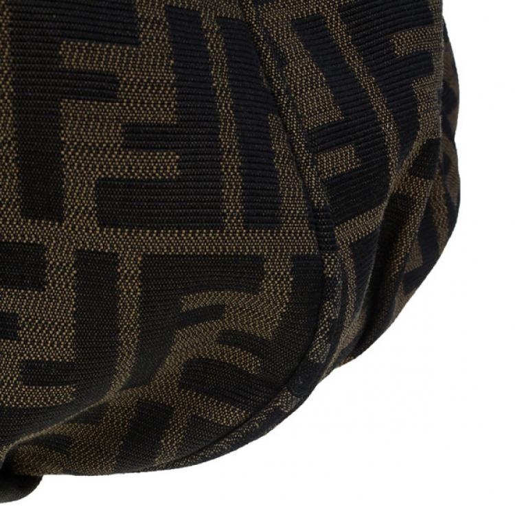 Pre Owned Fendi Zucca Monogram Canvas Mia Tote