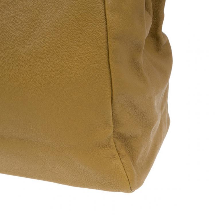 Pre Owned Fendi Brown Large Peekaboo Tote