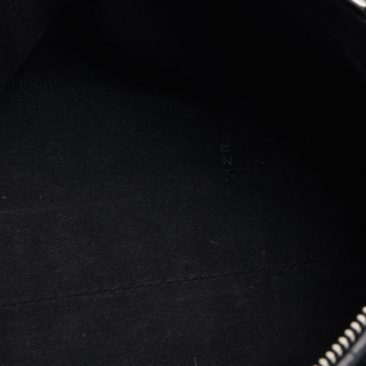 Pre Owned Fendi Black Leather Small By The Way Shoulder Bag