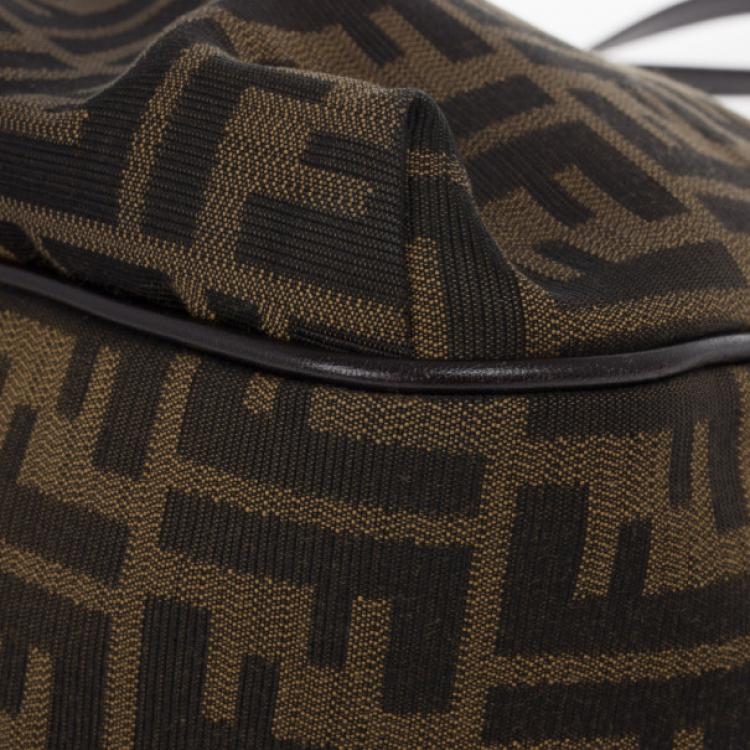 Pre Owned Fendi Zucca Chef Shopper Tote