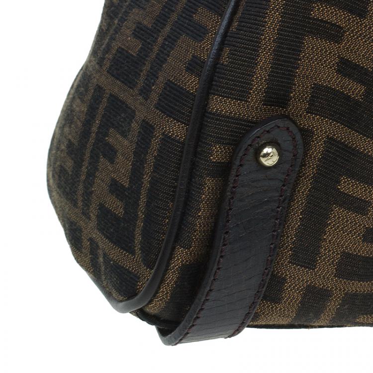 مملوكة مسبقًا Fendi Tobacco Zucca Canvas Medium Magic Bag