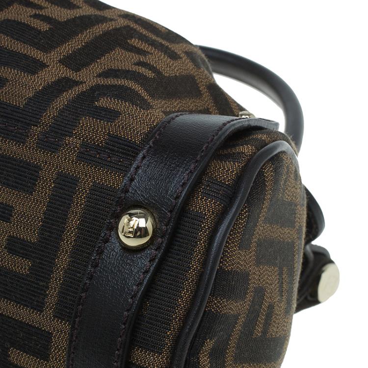 مملوكة مسبقًا Fendi Tobacco Zucca Canvas Medium Magic Bag
