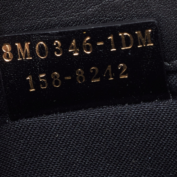 Pre Owned Fendi Black Snakeskin and Leather Tube Wallet on Chain