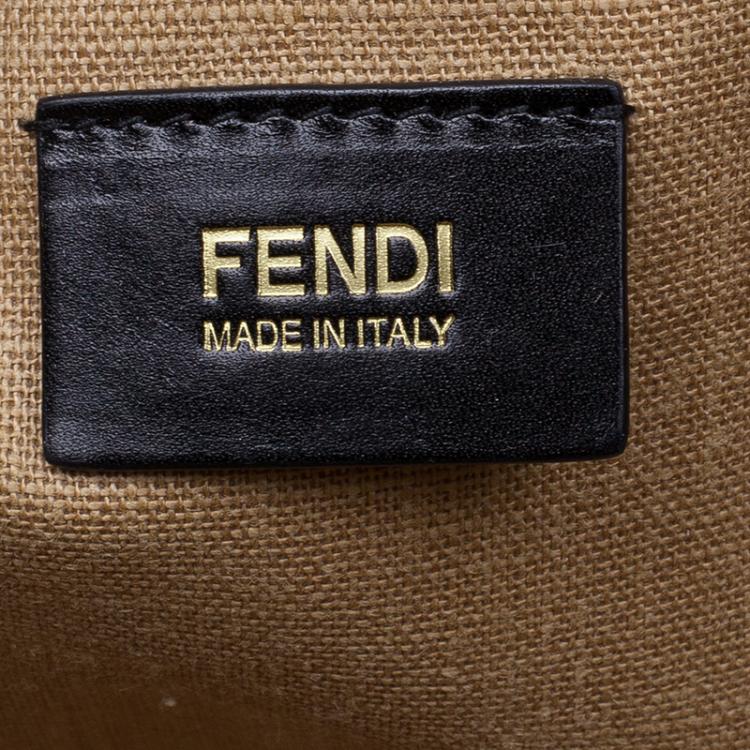مملوكة مسبقًا Fendi Graffiti Multicolor Roll Tote Shopper Bag