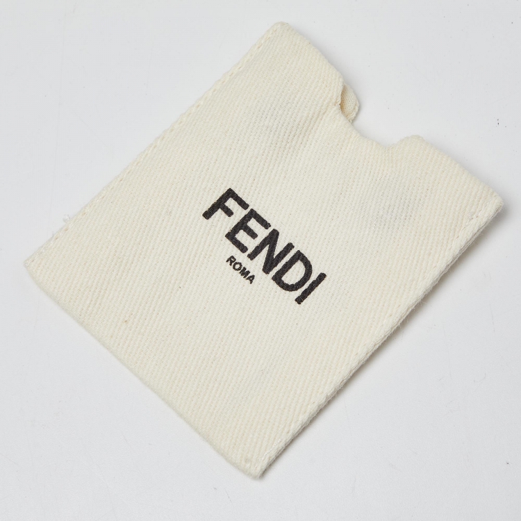 Pre Owned Fendi Brown/Black Leather Medium By The Way Bag