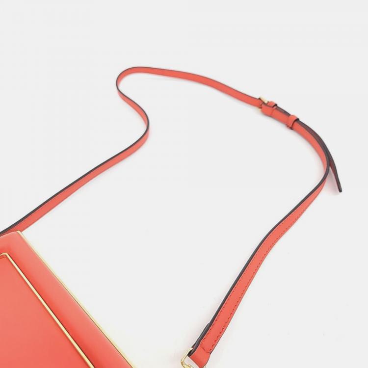 Pre Owned Fendi leather First Small Crossboody Bag