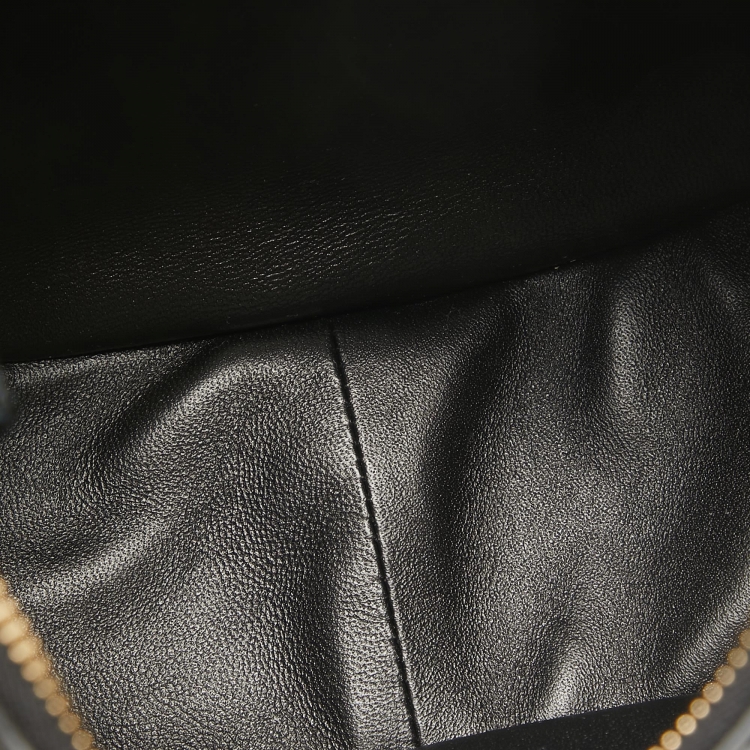 Pre Owned Fendi Black Python Fendigraphy Hobo
