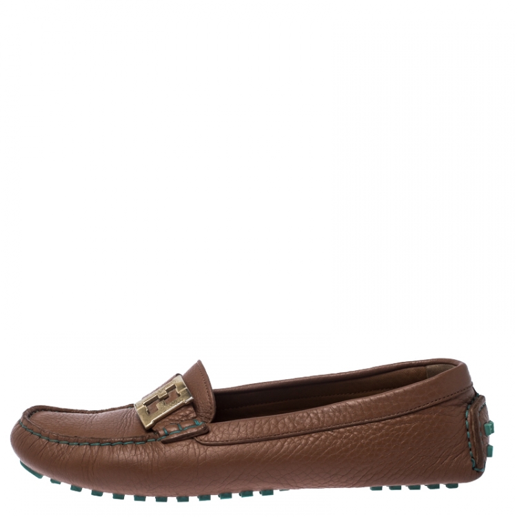 Fendi on sale loafers womens