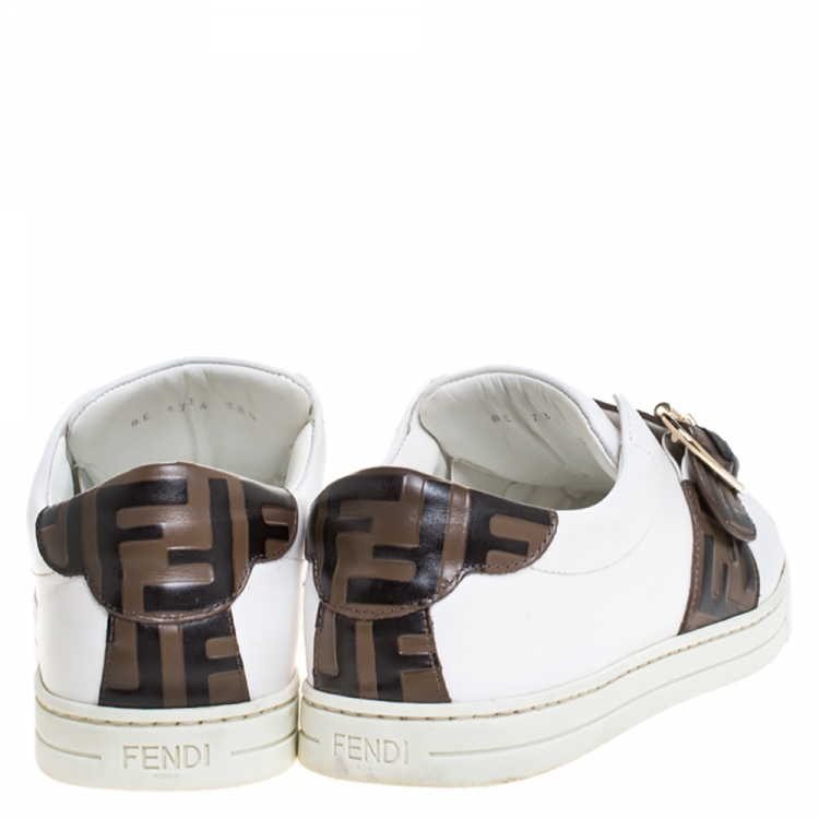 fendi buckle sneakers