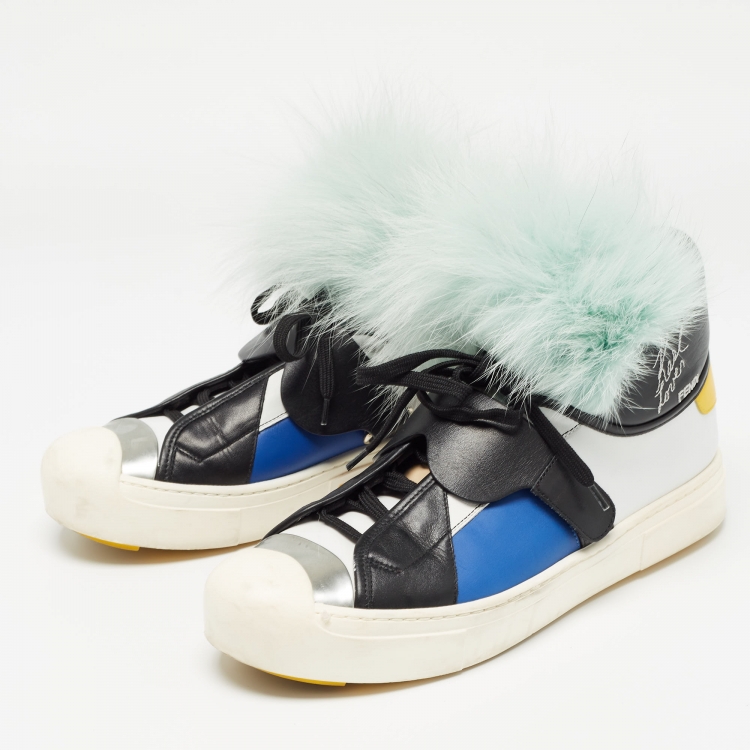 Fendi sneakers fur hotsell