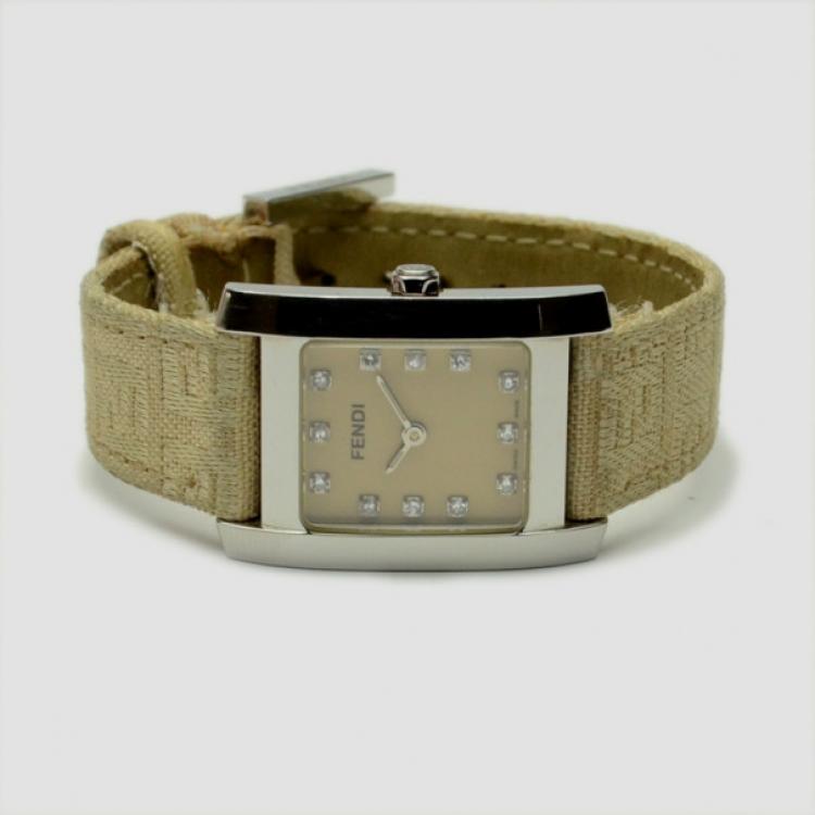 Pre Owned Fendi Classico 7080 Womens Wristwatch 31 MM