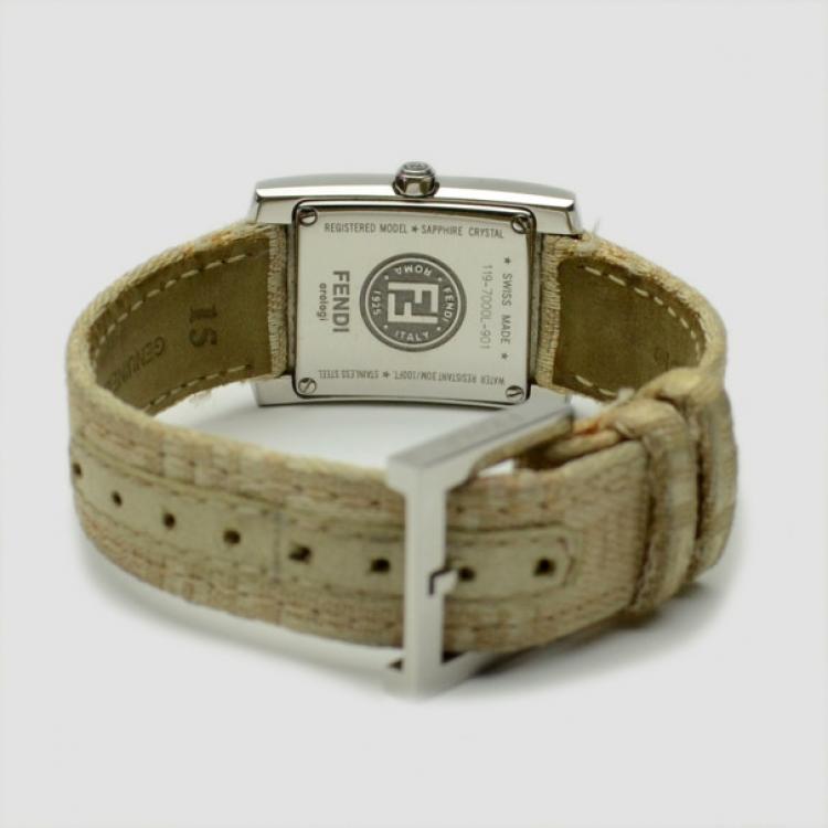 Pre Owned Fendi Classico 7080 Womens Wristwatch 31 MM