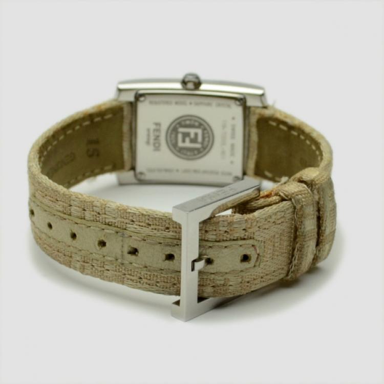 Pre Owned Fendi Classico 7080 Womens Wristwatch 31 MM