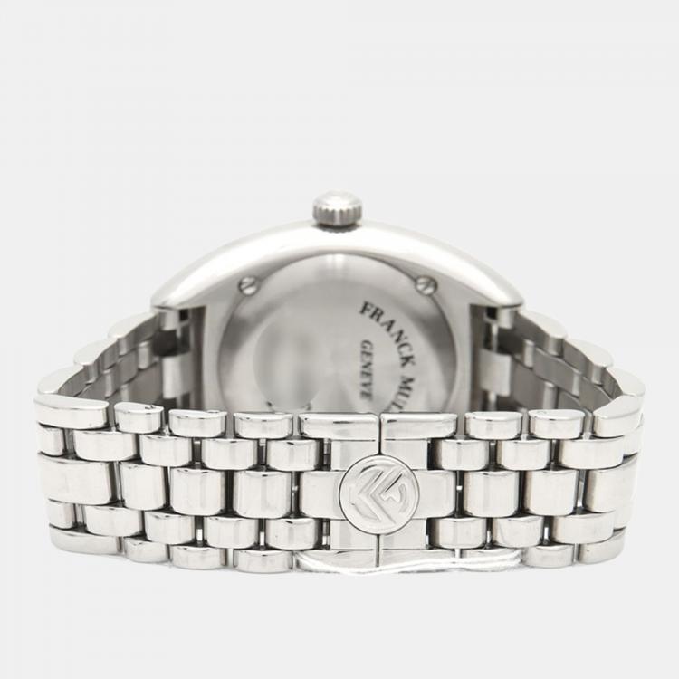 Pre Owned Franck Muller Transamerica Manual Winding Stainless Steel Women's Wristwatch 31 mm