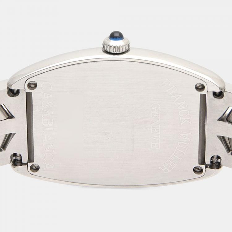 Pre Owned Franck Muller Casablanca Quartz Stainless Steel Women's Wristwatch 24 mm