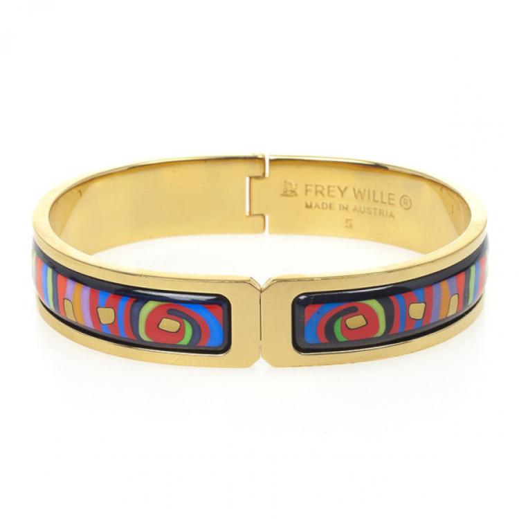Pre Owned Frey Wille Spirit of Life Bangle 16 CM