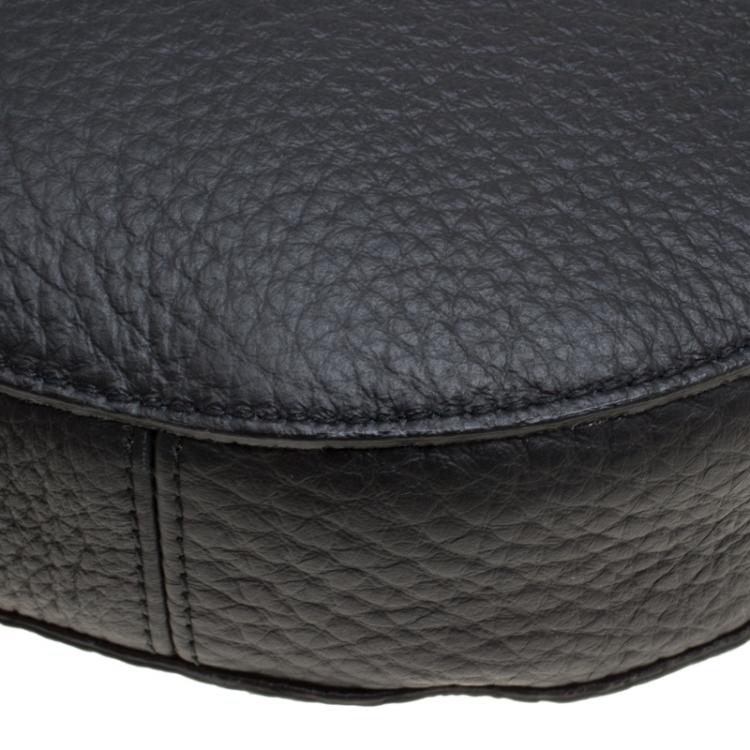 Pre Owned Furla Black Leather Small Club Crossbody Bag