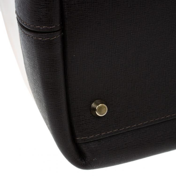 Pre Owned Furla Tri-Color Rubber and Leather Candy Satchel