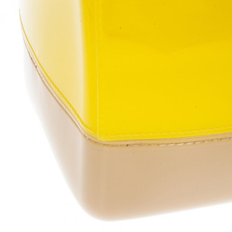 Pre Owned Furla Tricolour Candy Satchel