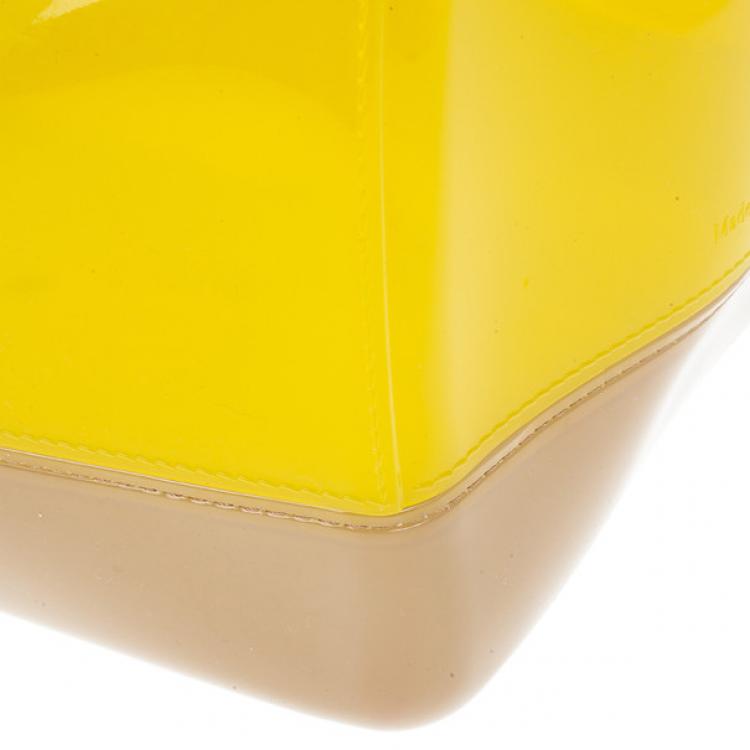 Pre Owned Furla Tricolour Candy Satchel