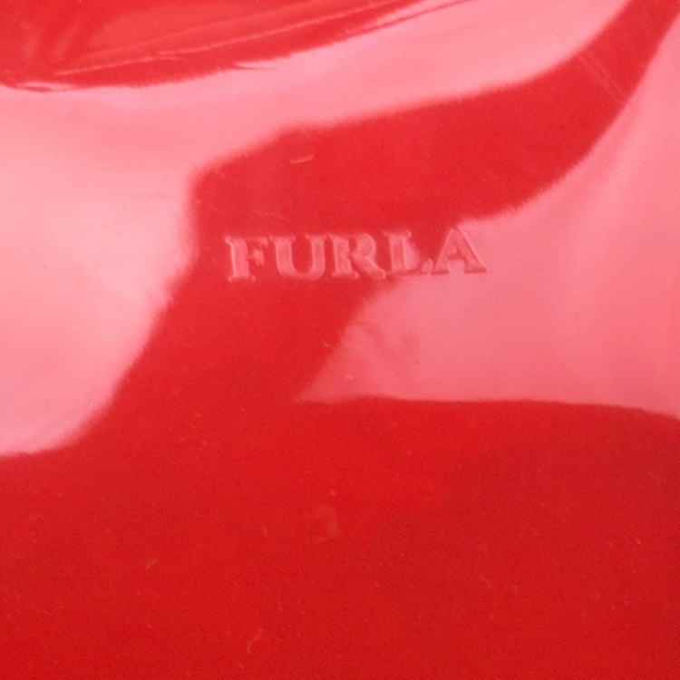 Pre Owned Furla Multicolor Rubber Candy Satchel
