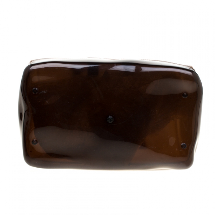 مملوكة مسبقًا Furla Tri Color Rubber and Leather Candy Satchel