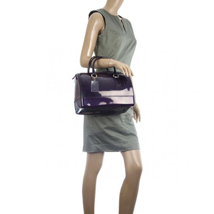 Pre Owned Furla Candy Rubber Satchel