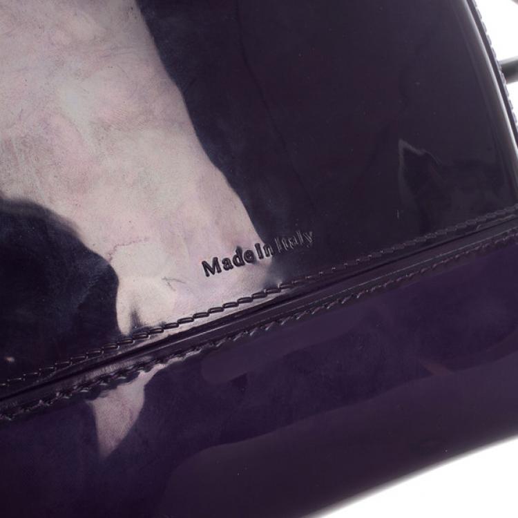 Pre Owned Furla Candy Rubber Satchel