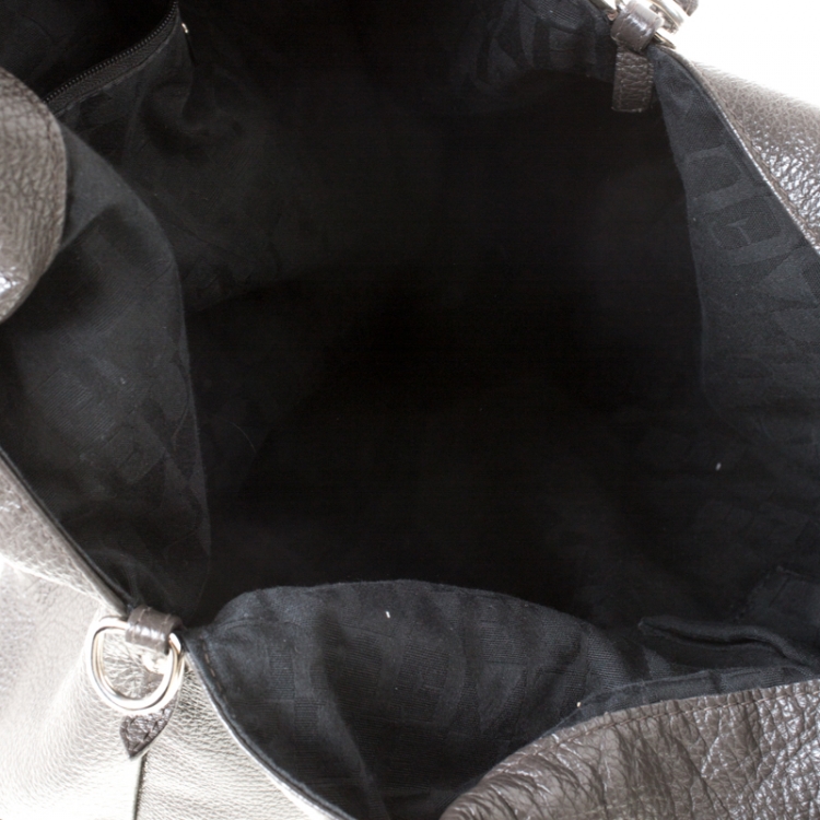 Pre Owned Furla Light Brown Leather Hobo