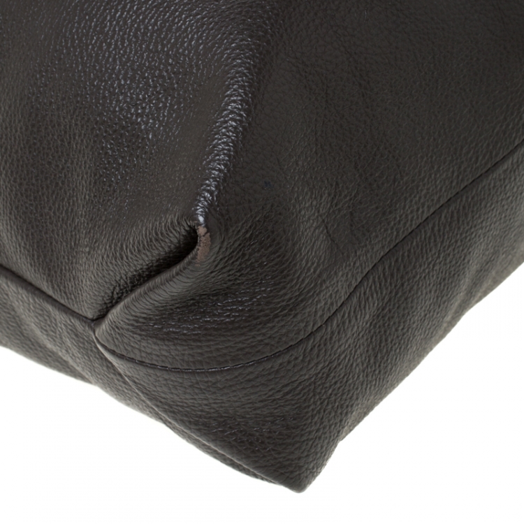 Pre Owned Furla Light Brown Leather Hobo