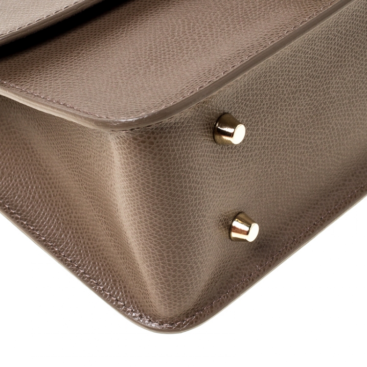 مملوكة مسبقًا Furla Light Brown Leather Metropolis Crossbody Bag
