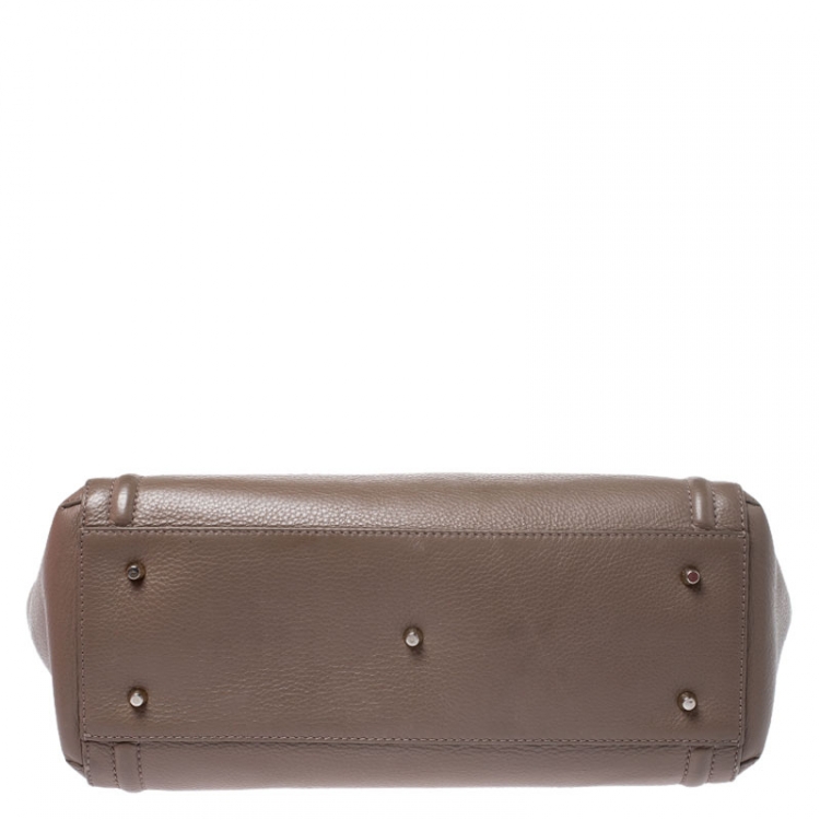 مملوكة مسبقًا Furla Light Brown Leather Shoulder Bag