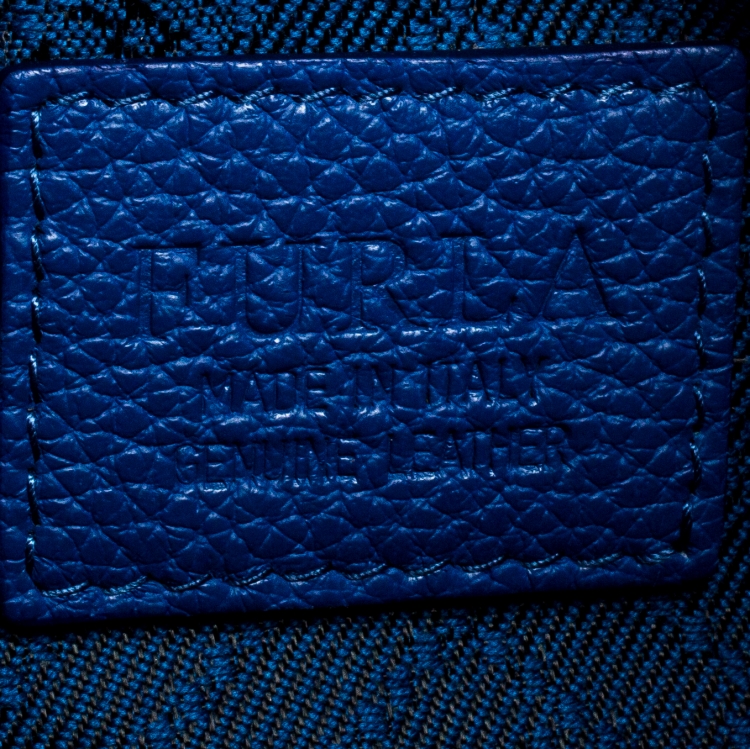 Pre Owned Furla Multicolor Lizard Print Leather Clutch