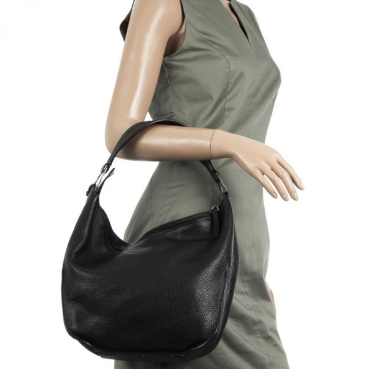 مملوكة مسبقًا Furla Onyx Leather 'Hope' Shoulder Bag
